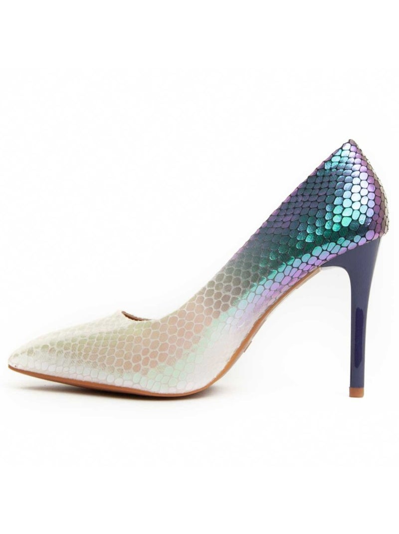 Scarpa Con Tacco Materiale Sintetico Montevita Viola - Kiabi