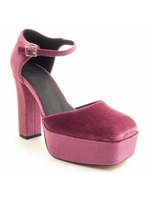 Scarpa Con Tacco Tessuto Montevita - Kiabi