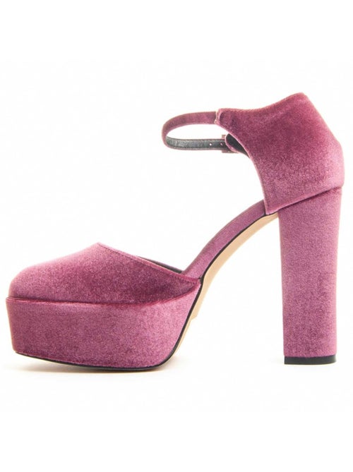 Scarpa Con Tacco Tessuto Montevita - Kiabi