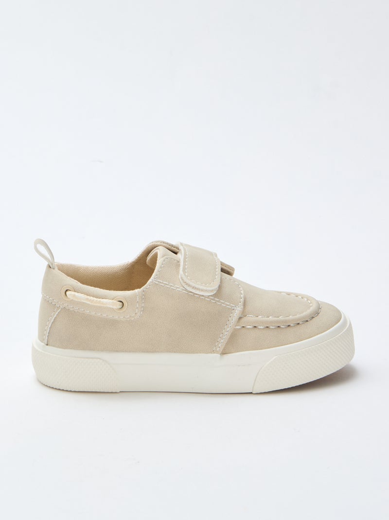 Scarpa da barca Beige - Kiabi