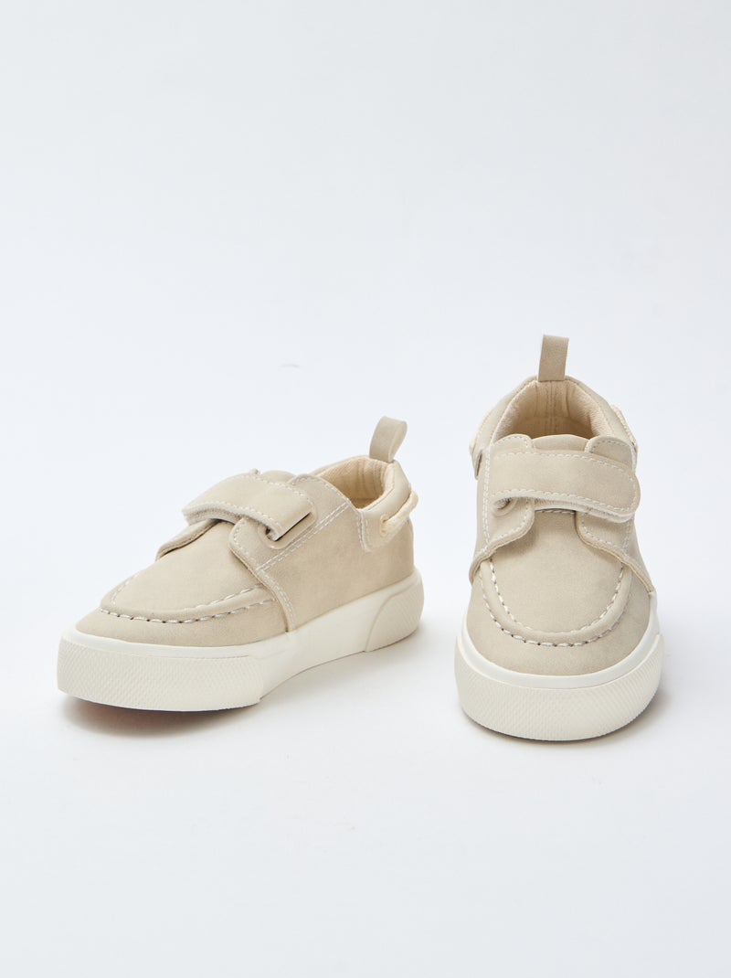 Scarpa da barca Beige - Kiabi