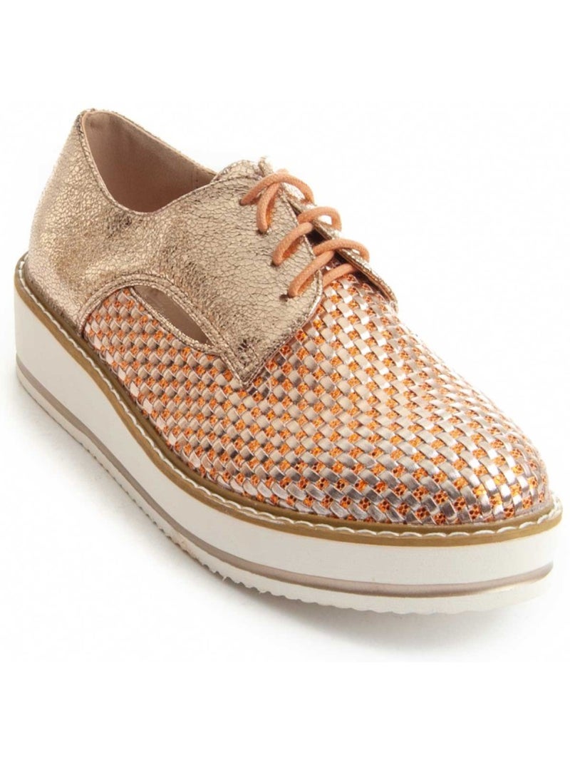 Scarpa Oxford Materiale Sintetico Montevita Rosa - Kiabi