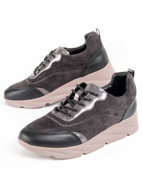 Scarpa Zeppa Materiale Sintetico E Tessile Montevita - Kiabi