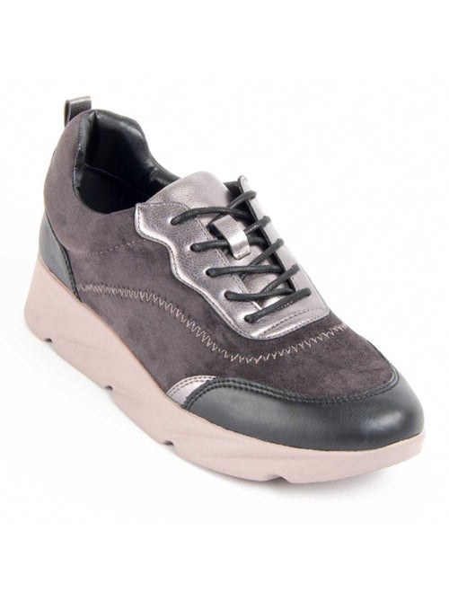 Scarpa Zeppa Materiale Sintetico E Tessile Montevita - Kiabi