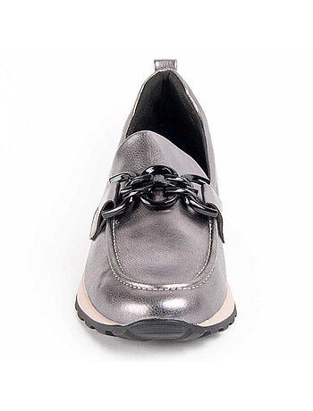 Scarpa Zeppa Materiale Sintetico E Tessile Montevita