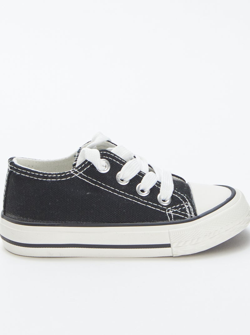 Scarpe basse stringate Nero - Kiabi