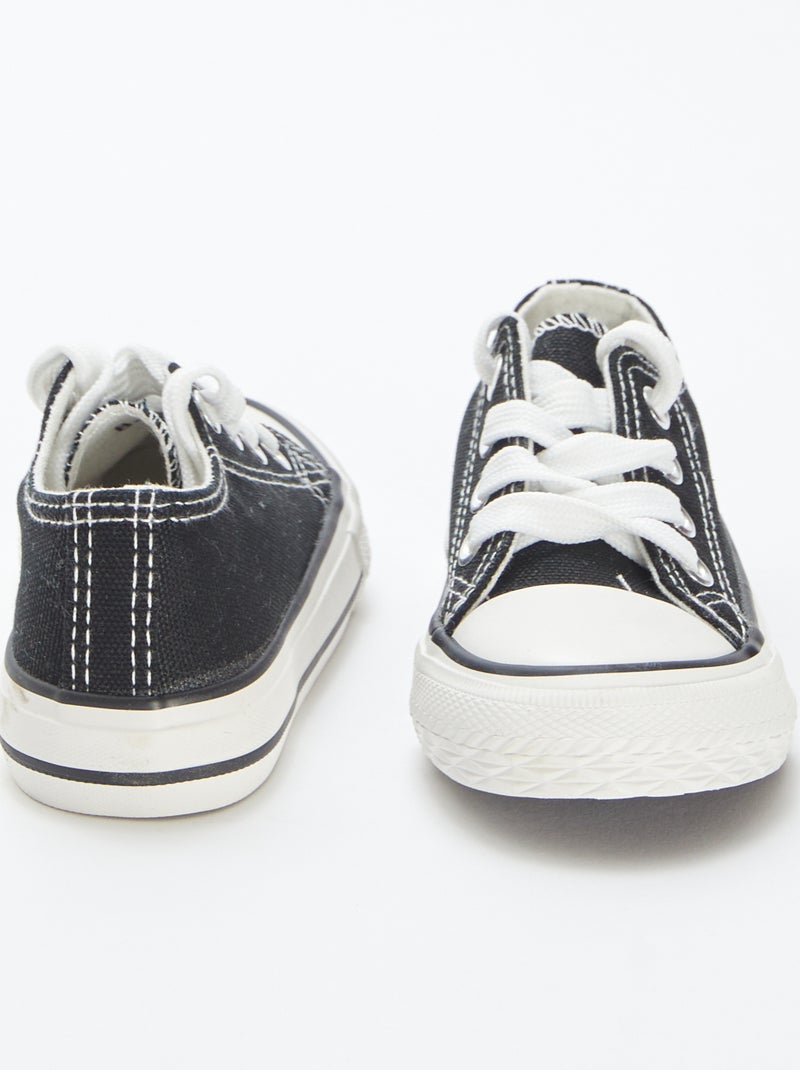 Scarpe basse stringate Nero - Kiabi