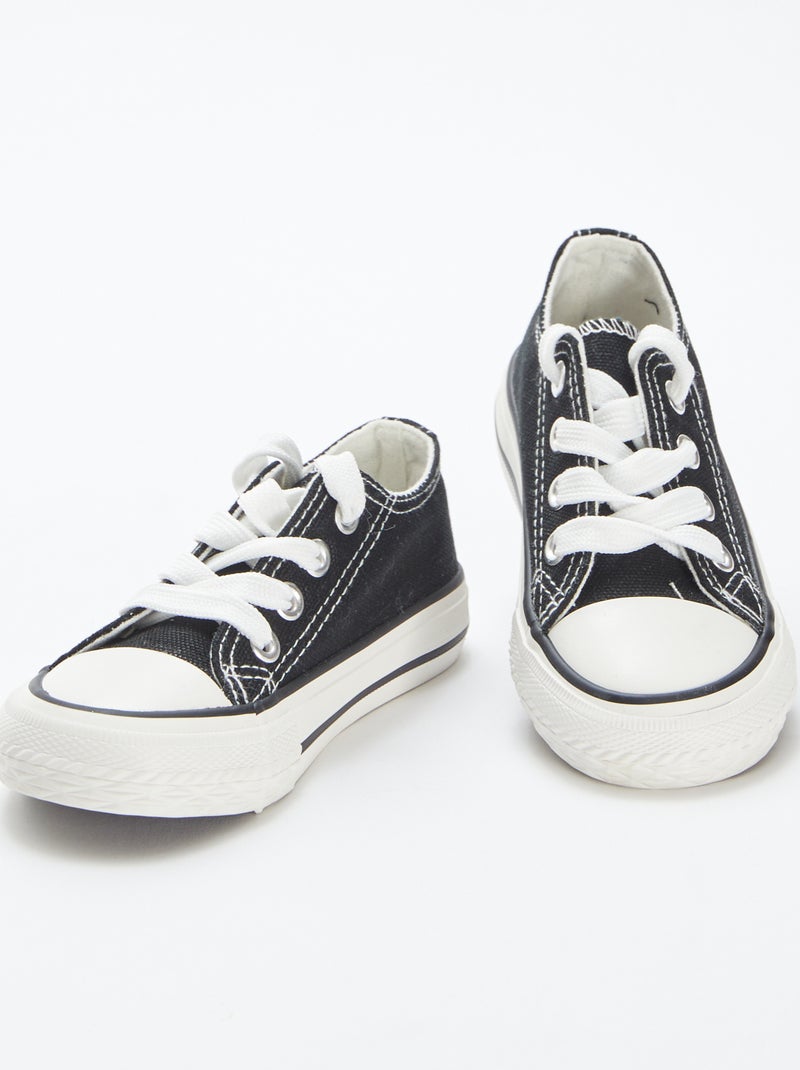 Scarpe basse stringate Nero - Kiabi