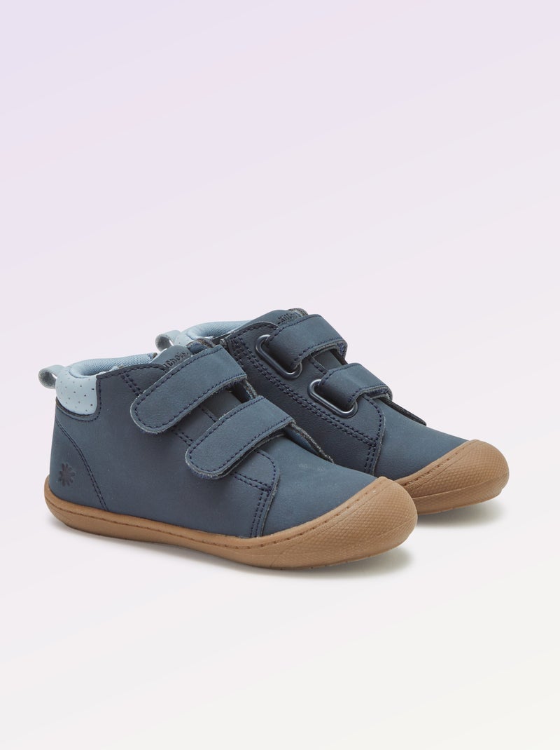Scarpe con chiusure a strappo motricità 3 - Kitchoun Blu - Kiabi