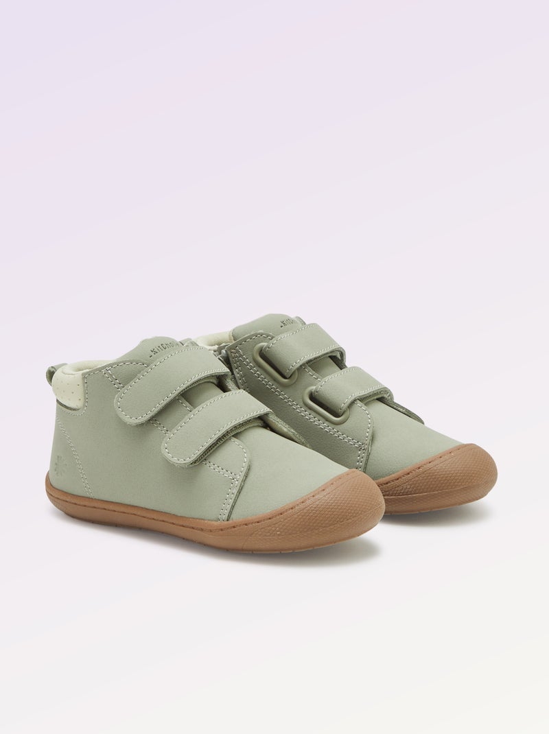 Scarpe con chiusure a strappo motricità 3 - Kitchoun Verde - Kiabi