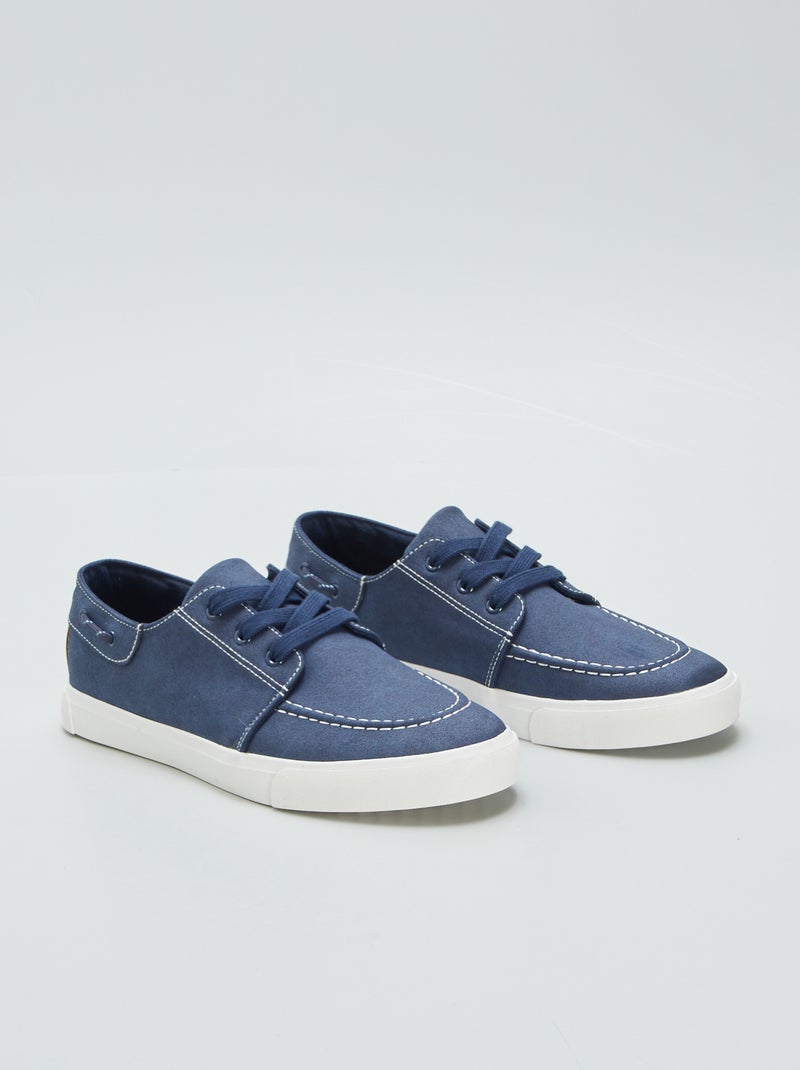 Scarpe da barca stringate BLU - Kiabi