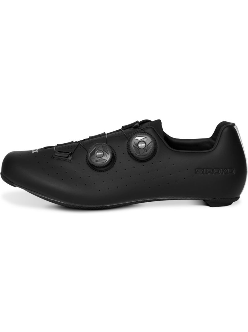 Scarpe da ciclismo su strada ciclismo uomo e donna okoris Nero - Kiabi
