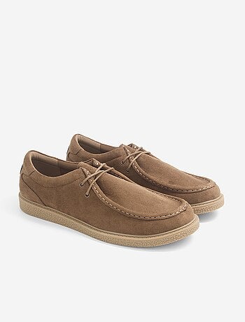 Scarpe da città in camoscio sintetico