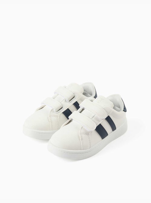 Scarpe da ginnastica a righe con chiusura a strappo - Kiabi Scarpe da ginnastica a righe con chiusura a strappo - Kiabi