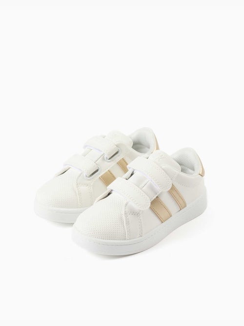 Scarpe da ginnastica a righe con chiusura a strappo - Kiabi Scarpe da ginnastica a righe con chiusura a strappo - Kiabi