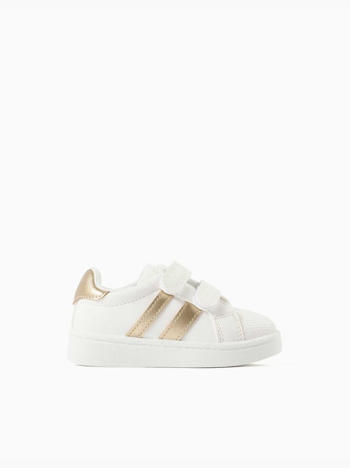 Scarpe da ginnastica a righe con chiusura a strappo - Kiabi Scarpe da ginnastica a righe con chiusura a strappo - Kiabi