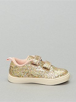 Scarpe da ginnastica a strappo luccicanti - Kiabi