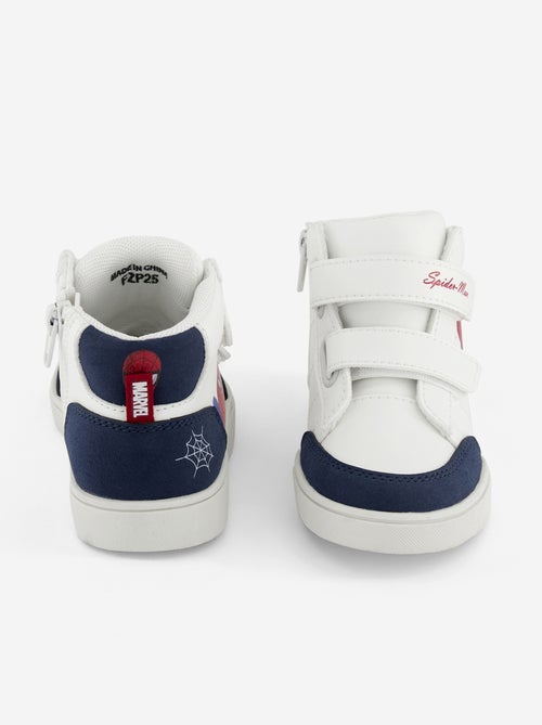 Scarpe da ginnastica alte "Spider-Man" "Marvel" con strappi - Kiabi