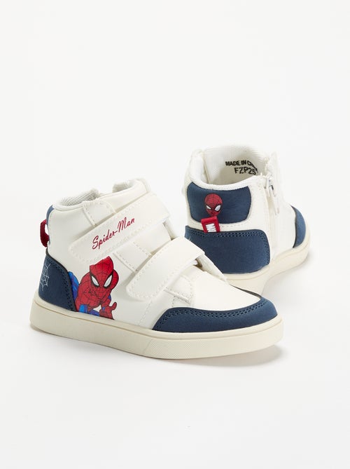 Scarpe da ginnastica alte "Spider-Man" "Marvel" con strappi - Kiabi Scarpe da ginnastica alte "Spider-Man" "Marvel" con strappi - Kiabi