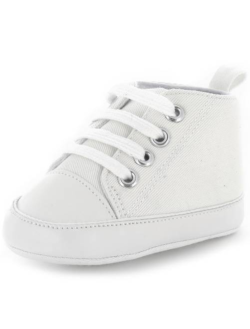 Scarpe da ginnastica alte tela - ecru - Kiabi - 4.00€