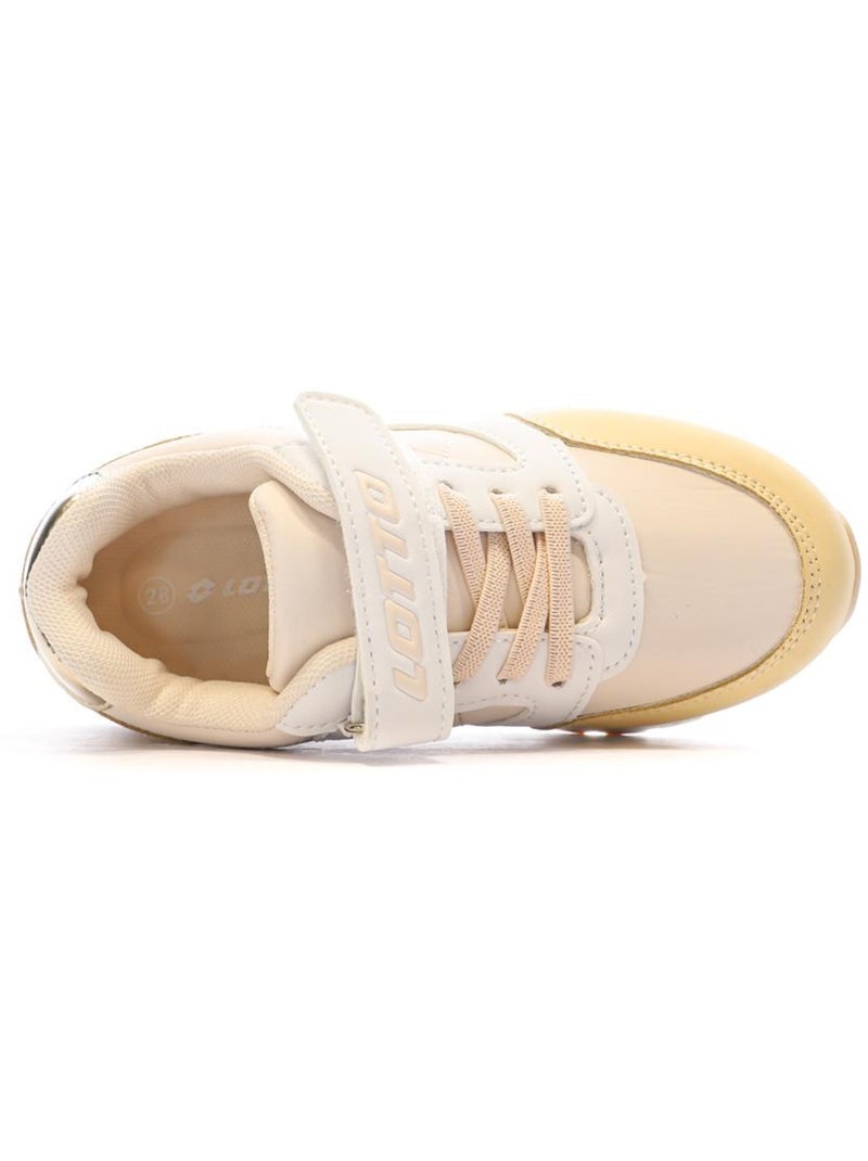 Scarpe da Ginnastica Bambina Lotto Beige - Kiabi
