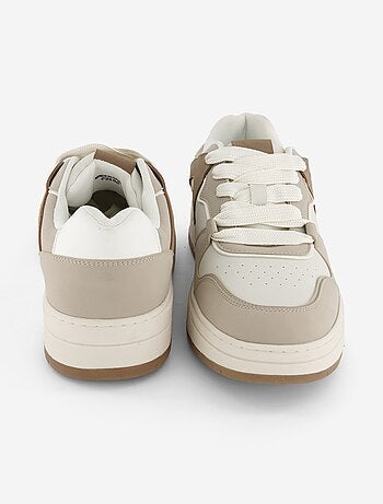 Scarpe da ginnastica basse in similpelle