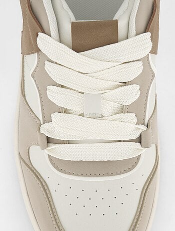 Scarpe da ginnastica basse in similpelle