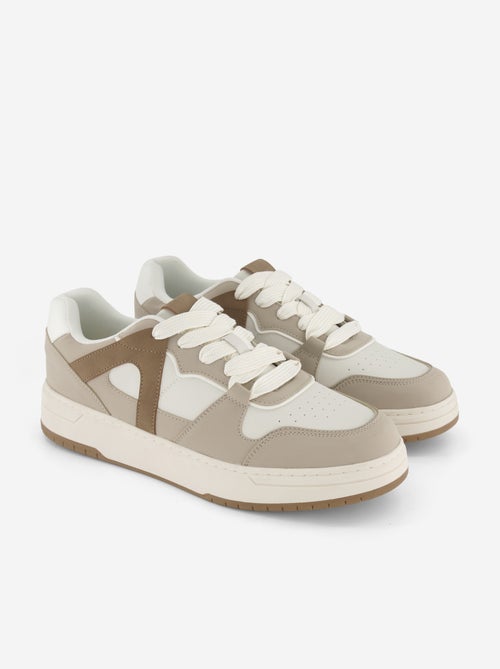 Scarpe da ginnastica basse in similpelle - Kiabi