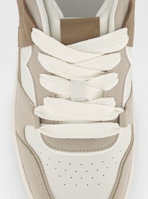 Scarpe da ginnastica basse in similpelle - Kiabi