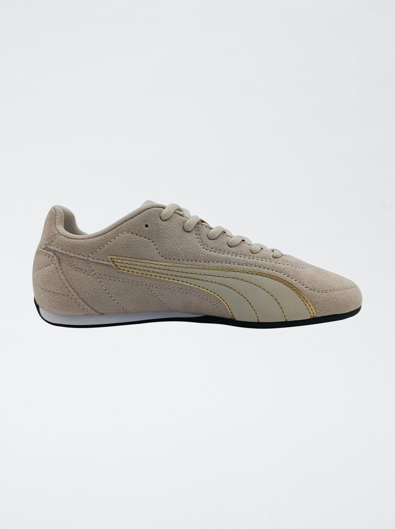 Scarpe da ginnastica basse 'Puma' con ciondolo a stella Beige - Kiabi