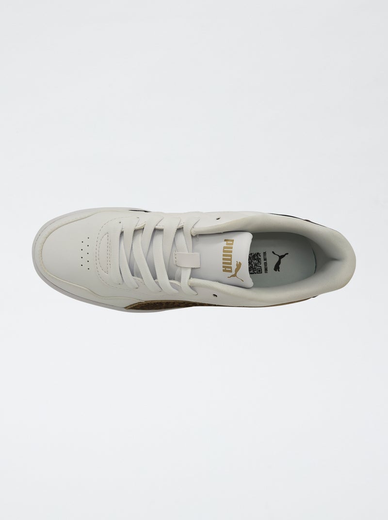 Scarpe da ginnastica basse \'Puma\' con stampa leopardata Bianco - Kiabi