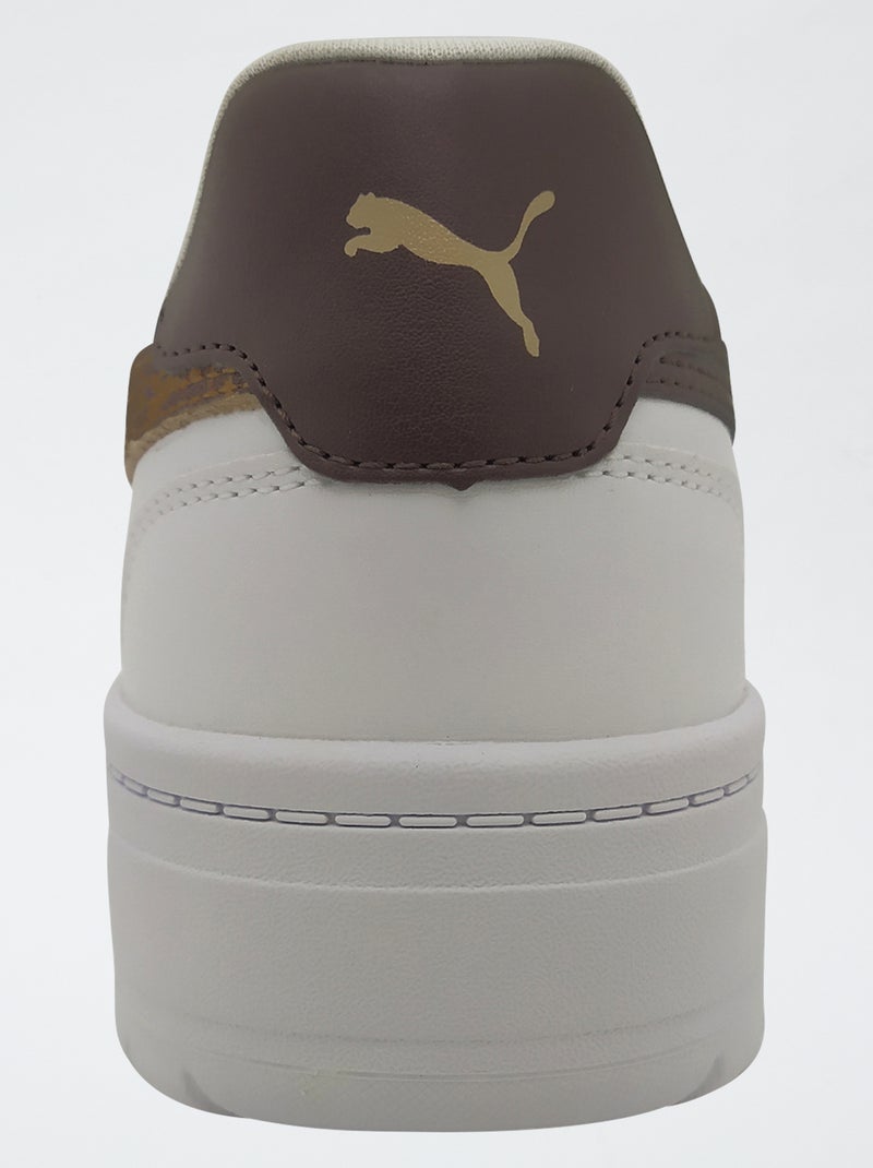 Scarpe da ginnastica basse \'Puma\' con stampa leopardata Bianco - Kiabi