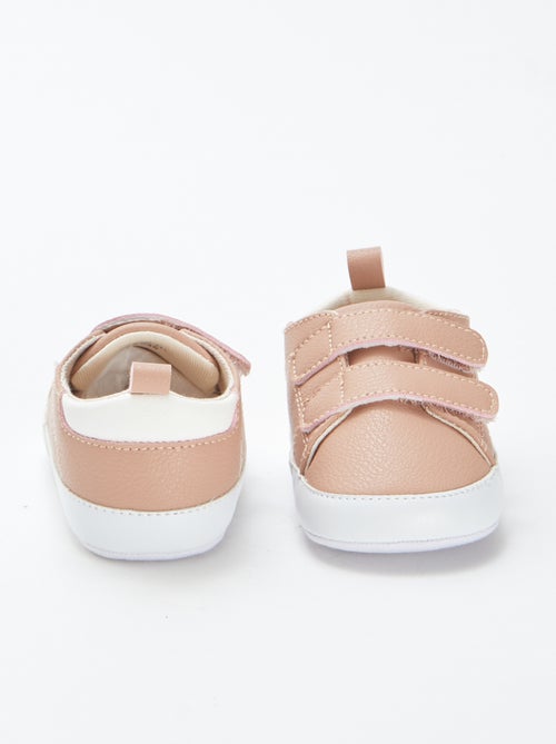 Scarpe da ginnastica bicolori a strappo - Kiabi