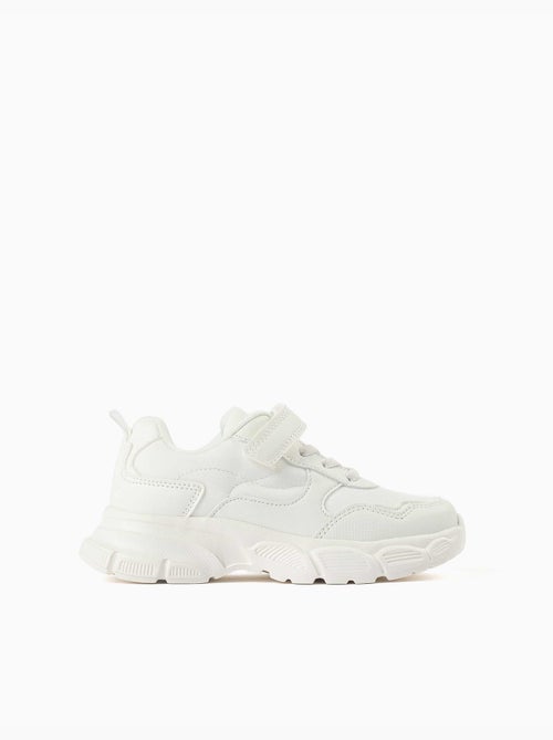 Scarpe da ginnastica chunky in doppio tessuto con fodera in rete - Kiabi Scarpe da ginnastica chunky in doppio tessuto con fodera in rete - Kiabi