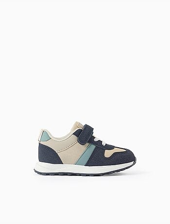 Scarpe da ginnastica combinati con chiusura a strappo