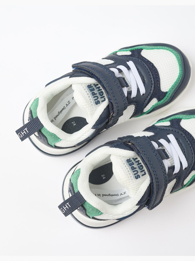Scarpe da ginnastica combinati con luci superlight runner Blu Blu - Kiabi