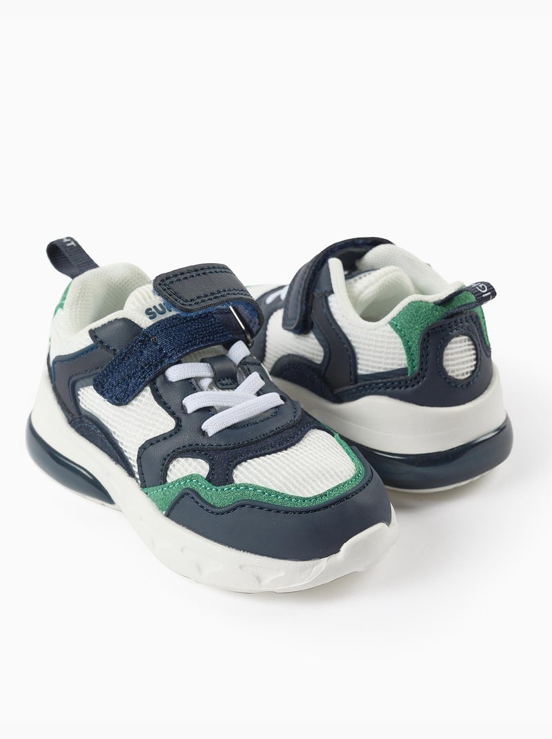 Scarpe da ginnastica combinati con luci superlight runner Blu Blu - Kiabi