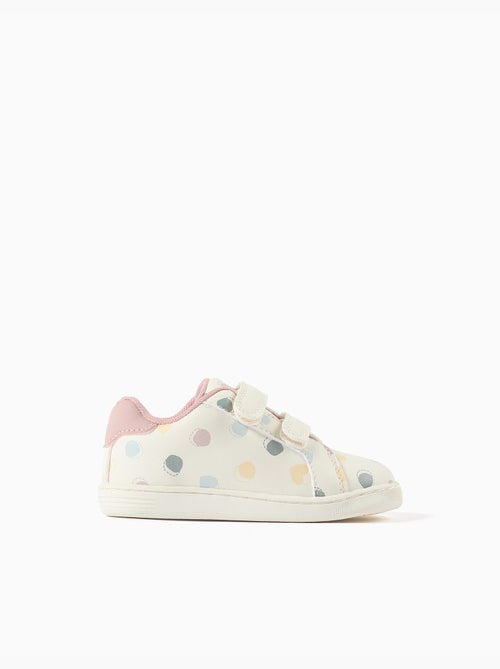 Scarpe da ginnastica con chiusura a strappo e motivo a pois - Kiabi Scarpe da ginnastica con chiusura a strappo e motivo a pois - Kiabi