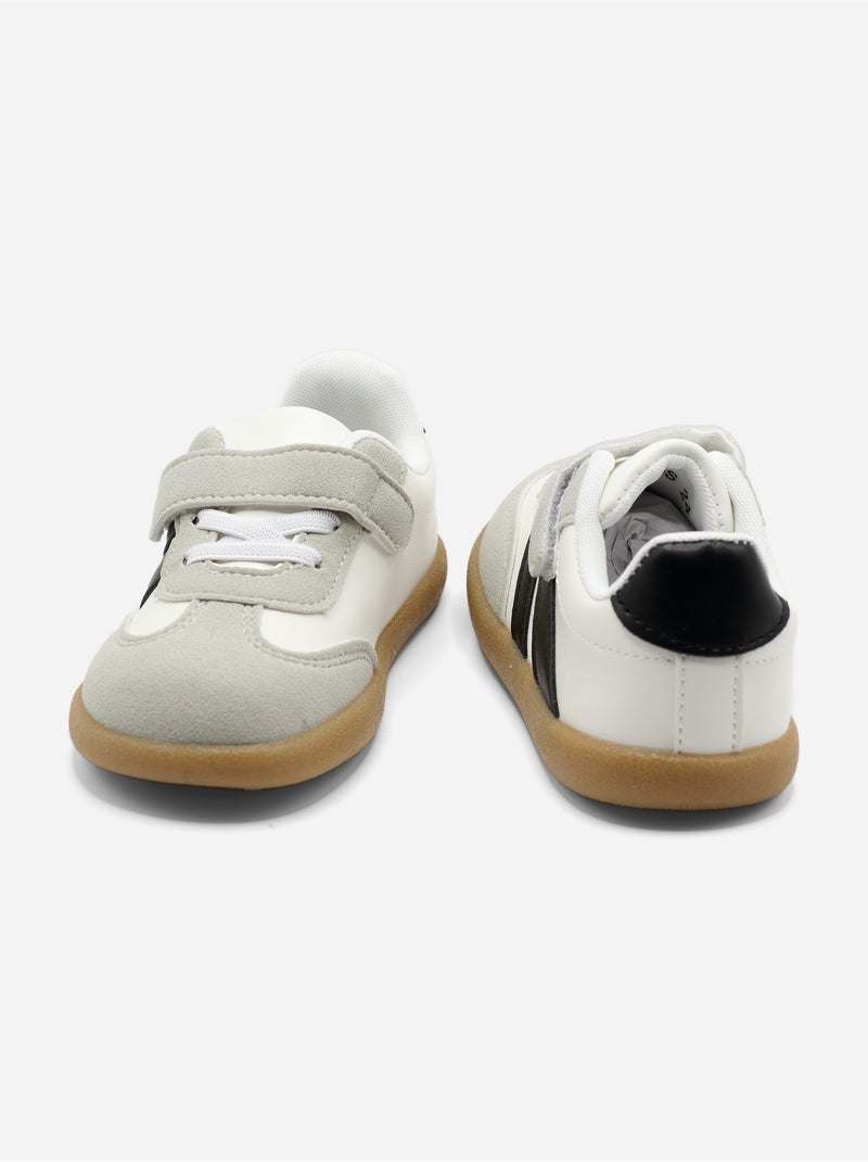 Scarpe da ginnastica con chiusura a velcro Bianco - Kiabi