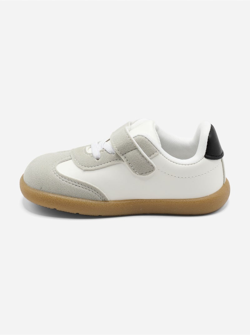 Scarpe da ginnastica con chiusura a velcro Bianco - Kiabi