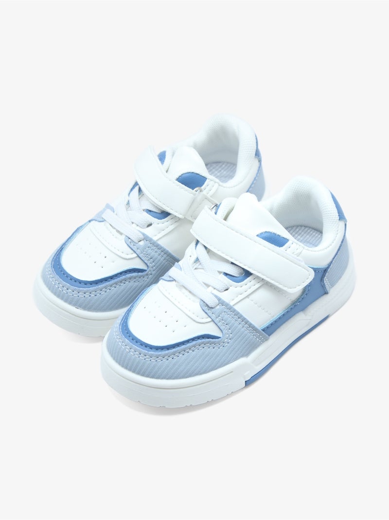 Scarpe da ginnastica con chiusura a velcro Blu - Kiabi