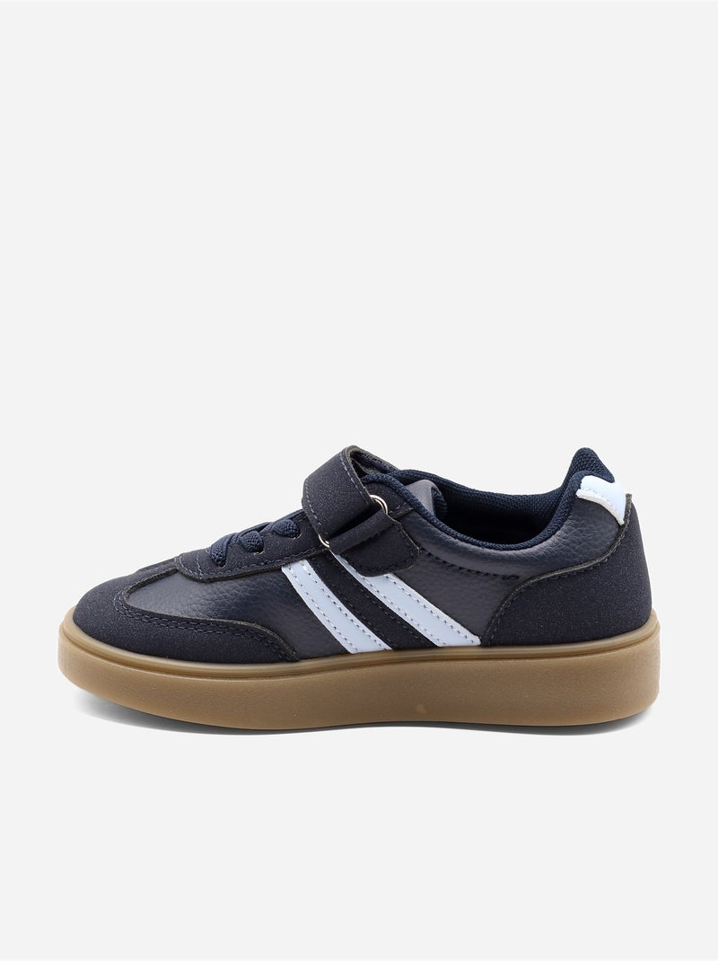 Scarpe da ginnastica con chiusura a velcro Blu scuro - Kiabi