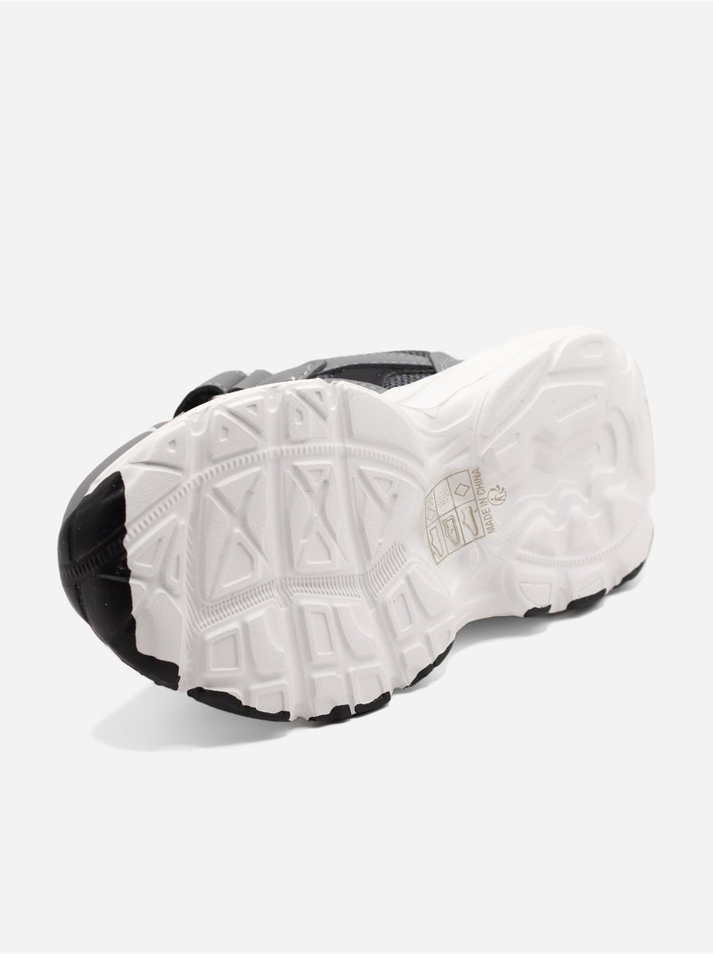 Scarpe da ginnastica con chiusura a velcro Grigio - Kiabi