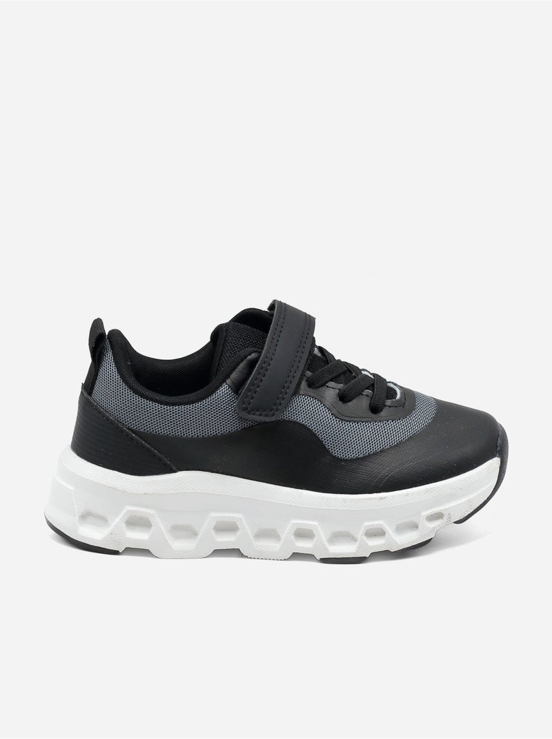 Scarpe da ginnastica con chiusura a velcro Nero - Kiabi