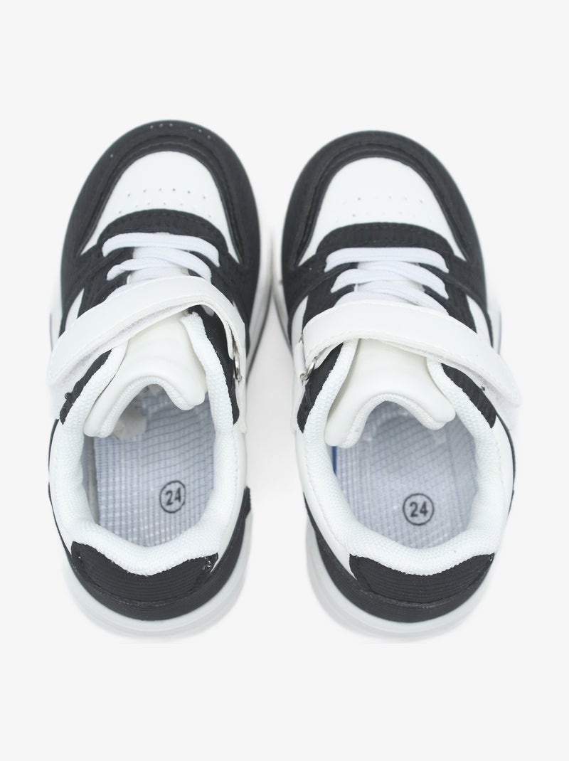 Scarpe da ginnastica con chiusura a velcro Nero - Kiabi