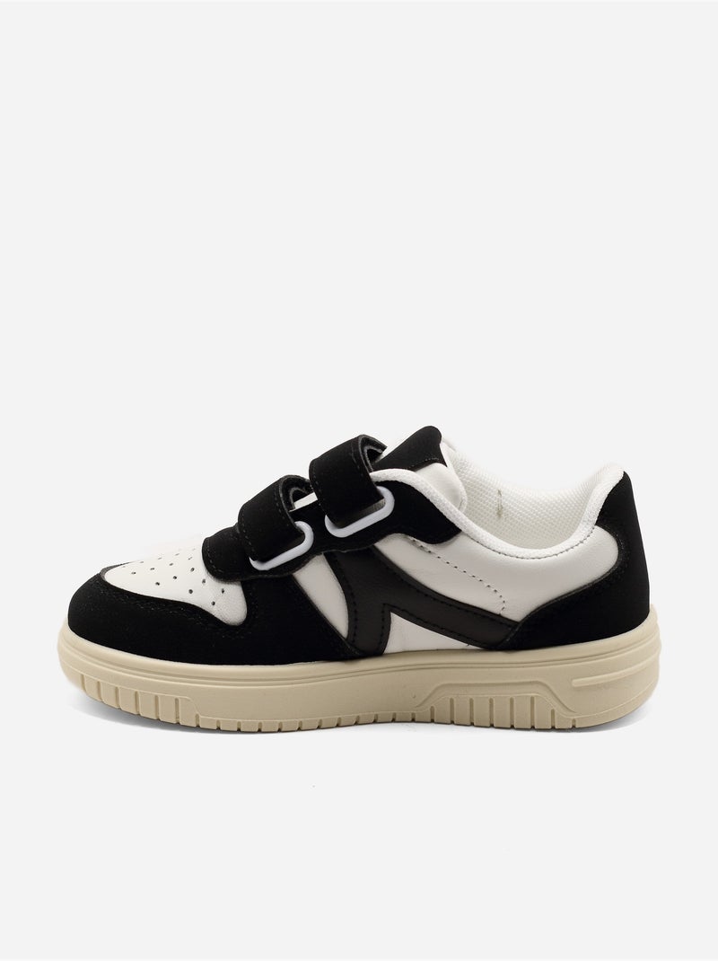 Scarpe da ginnastica con chiusura a velcro Nero - Kiabi