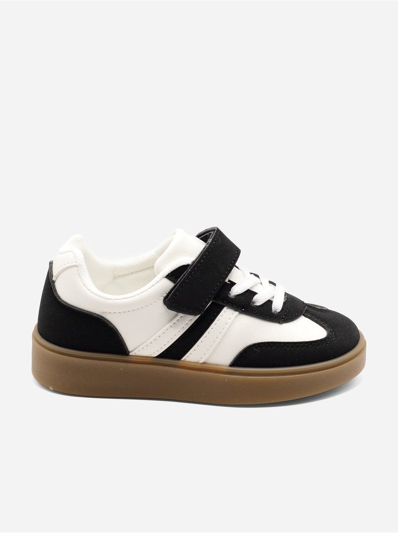 Scarpe da ginnastica con chiusura a velcro Nero - Kiabi