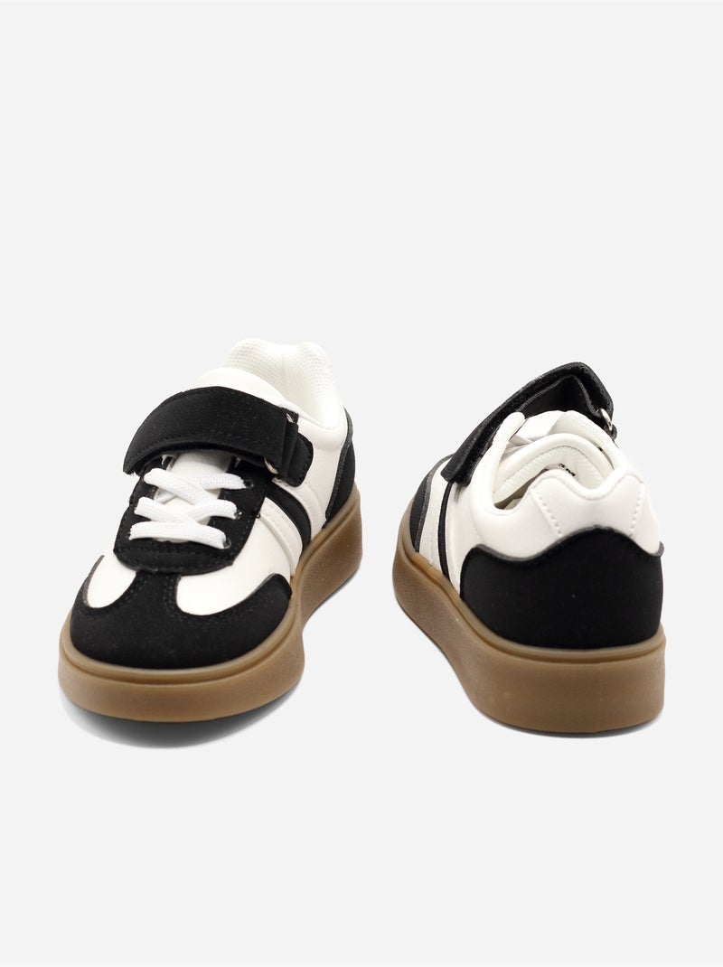Scarpe da ginnastica con chiusura a velcro Nero - Kiabi