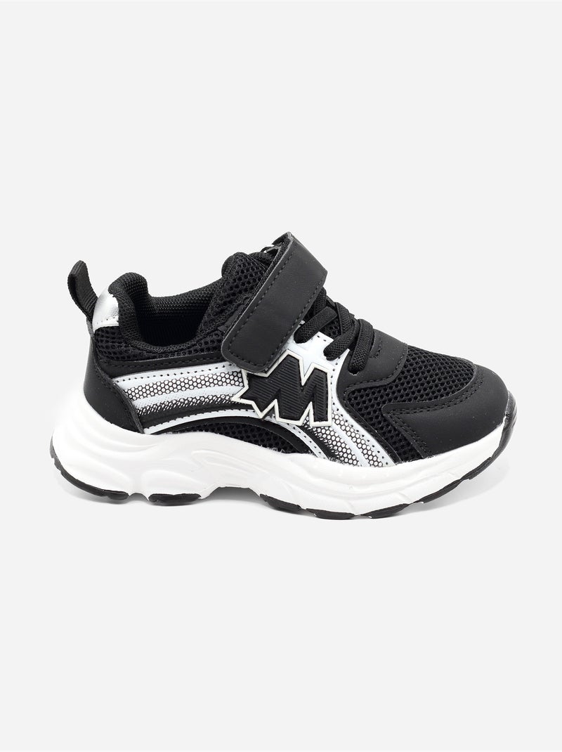 Scarpe da ginnastica con chiusura a velcro Nero - Kiabi