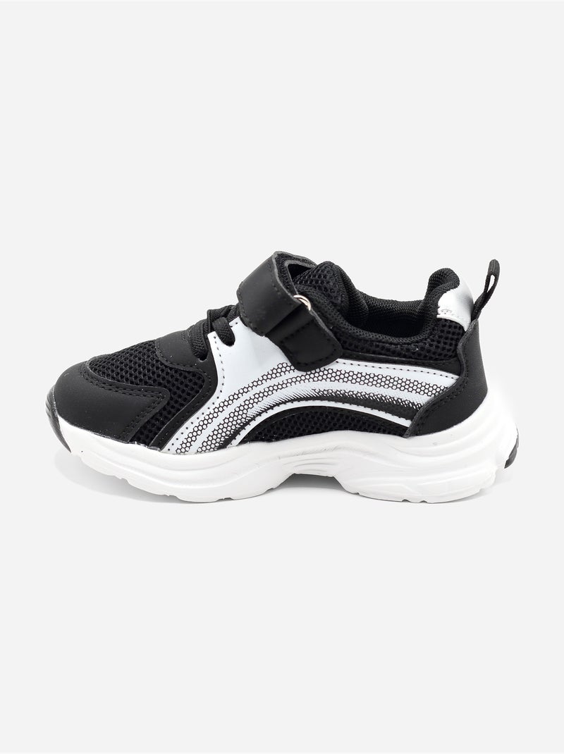 Scarpe da ginnastica con chiusura a velcro Nero - Kiabi